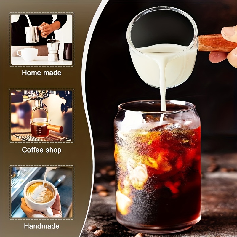 Double Pour Spout Heat Resista - Espresso Shot Glass ulasan dan harga