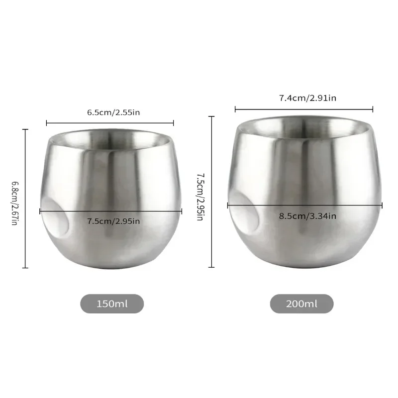 150ml 200ml Durable Coffee Mug - Espresso Shot Glass ulasan dan harga