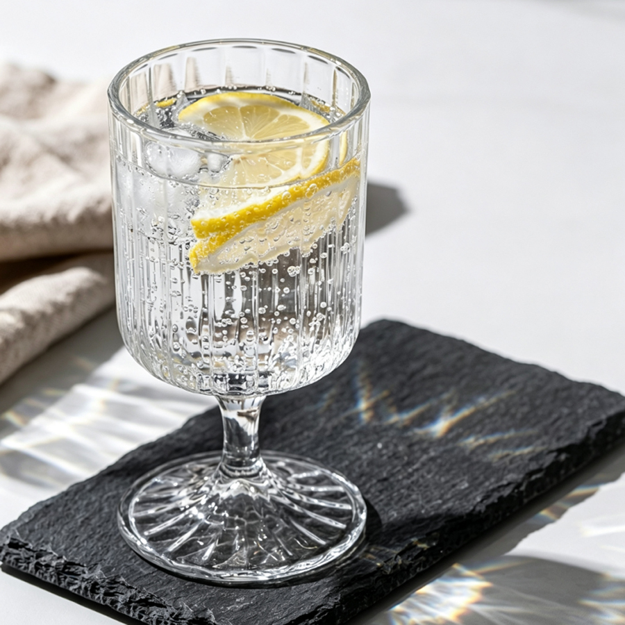 2‑Style Clear Stemmed Glass Go - Espresso Shot Glass ulasan dan harga