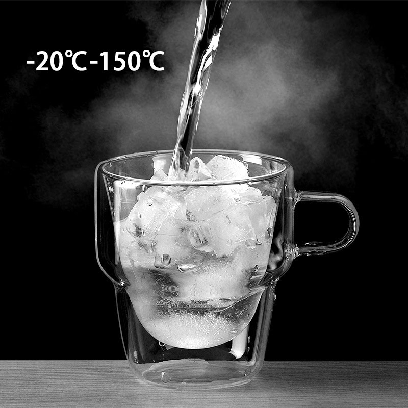 FOME 2/4pcs Double Wall Insula - Espresso Shot Glass ulasan dan harga