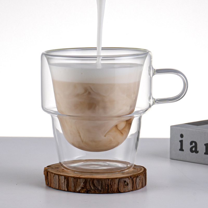 FOME 2/4pcs Double Wall Insula - Espresso Shot Glass ulasan dan harga