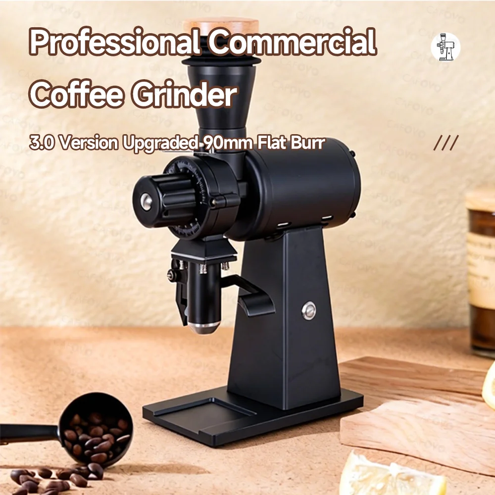 CAFOVO G290F Straight Drop Cof - Coffee Grinder Burr Flat ulasan dan harga